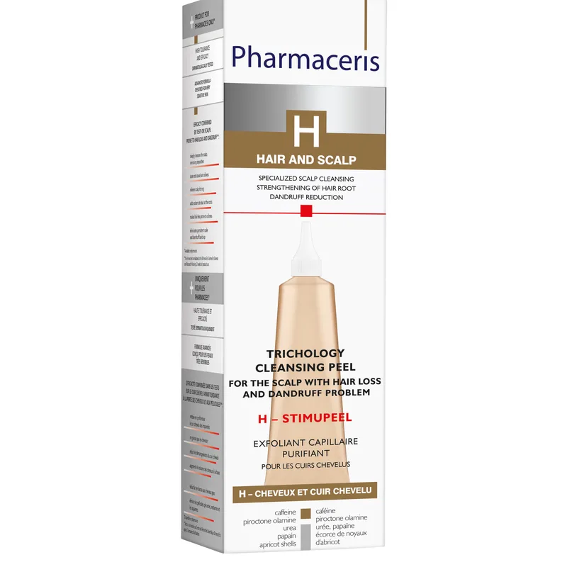 Пілінг для шкіри голови PHARMACERIS (Фармацеріс) H H-Stimupeelз проблемою випадання волосся та лупи очищаюший трихологічний 125 мл