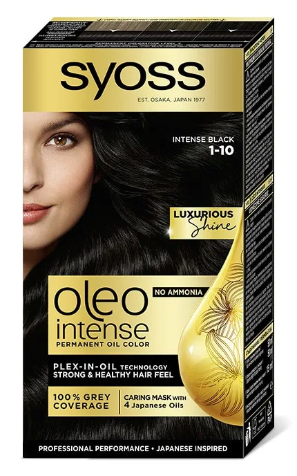 Фарба для волосся стійка без аміаку Syoss Oleo Intense тон