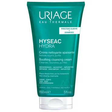 Ісеак Гідра заспокійливий очищуючий крем Uriage Hyseac Hydra Soothing Cleansing Cream