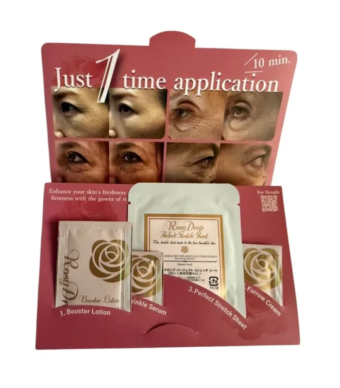 Rosy Drop Mini Set - Набір мініатюр для антивікового догляду
