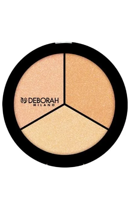 Хайлайтер для обличчя Deborah Trio Highlighter Palette 5 г