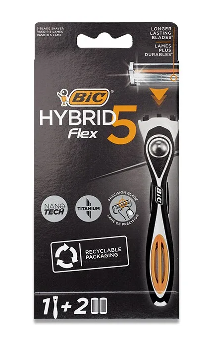Чоловіча бритва Hybrid 5 Flex з касетами2 шт