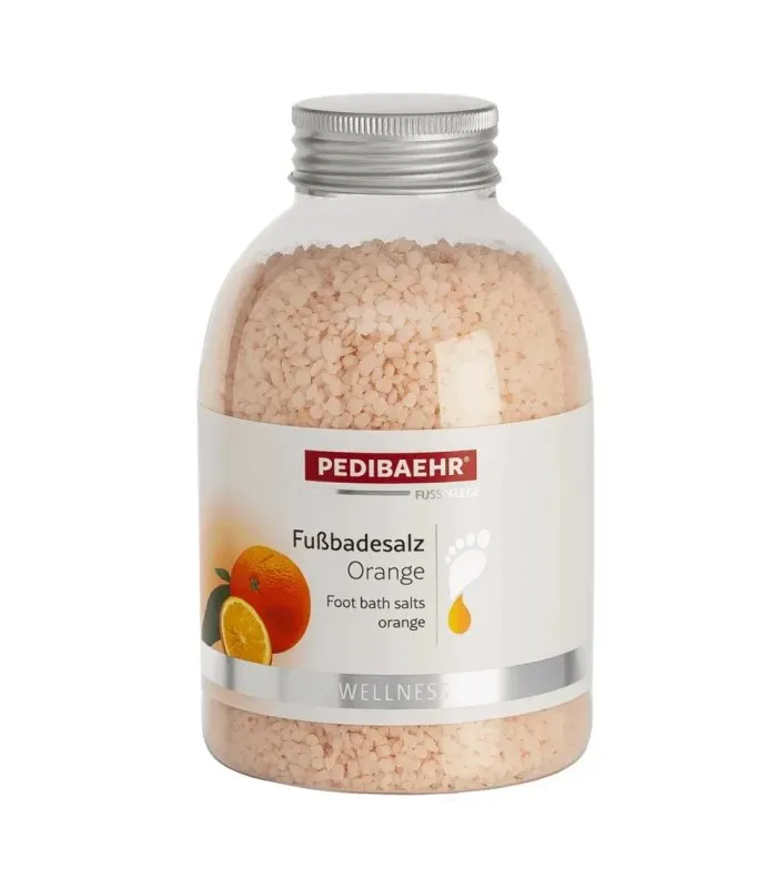 Fussbadesalz Orange - Сіль для ванн з екстрактом апельсина