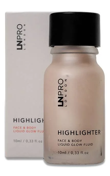 Хайлайтер рідкий для обличчя LN Highlighter Face&Body тон 101 Еліксир 10 мл