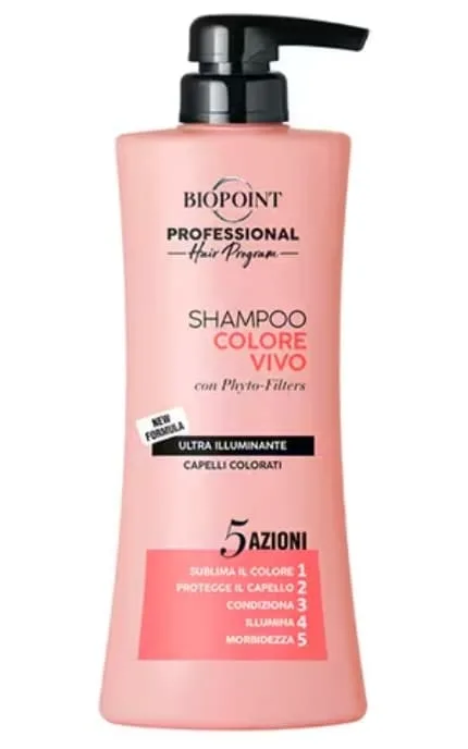 Шампунь BIOPOINT Color Enhancing підсилюючий колір для фарбованого волосся 400 ml