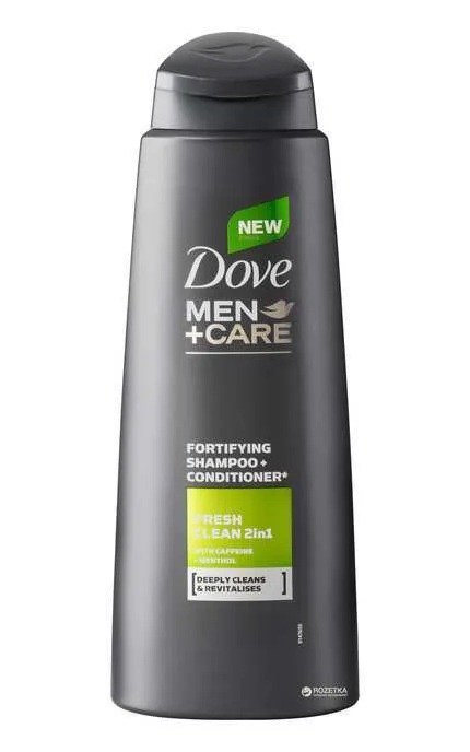 Шампунь Dove Men+Care Свіжість ментолу 400 мл