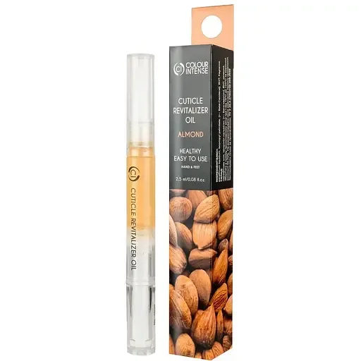 Олія для кутикули Colour Intense Cuticle Revitalizer Oil Almond відновлювальна 2.5 мл