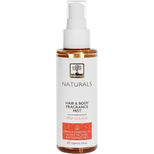 Міст BIOselect Hair and Body Fragrance Mist Pina Colada Orange Oil Mono De Tiare & Coconut Oils для тіла і волосся 100 мл