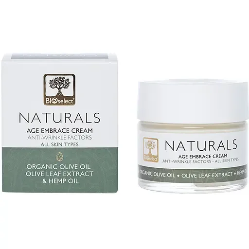 Антивіковий крем для обличчя та шиї BIOselect Age Embrace Cream 50 мл