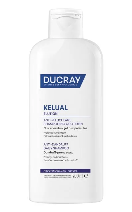 Шампунь Ducray Elution Gentle rebalancing для відновлення балансу шкіри голови 200 мл (3282770139099 / 3282770390049)