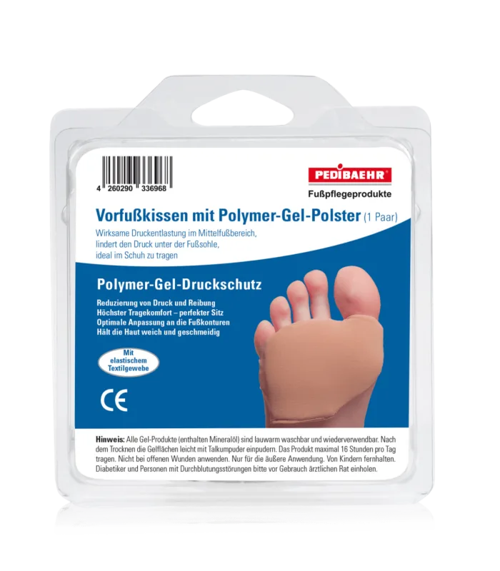 Vorfußkissen Mit Polymer Gel Polster — Захист переднього відділу стопи