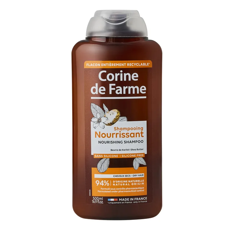 Шампунь Corine De Farme (Корін Де Фарм) з олією ши 500 мл