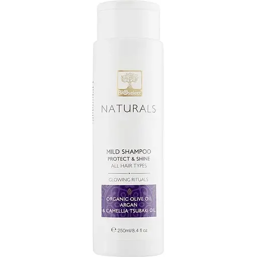 М'який шампунь BIOselect Naturals Mild Shampoo Protect & Shine 250 мл