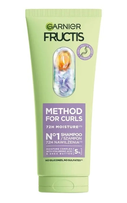 Шампунь Garnier Fructis Curls Method для зволоження хвилястого та кучерявого волосся 200 мл