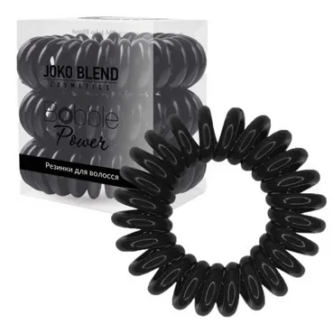 Набір резинок для волосся Joko Blend Power Bobble Black