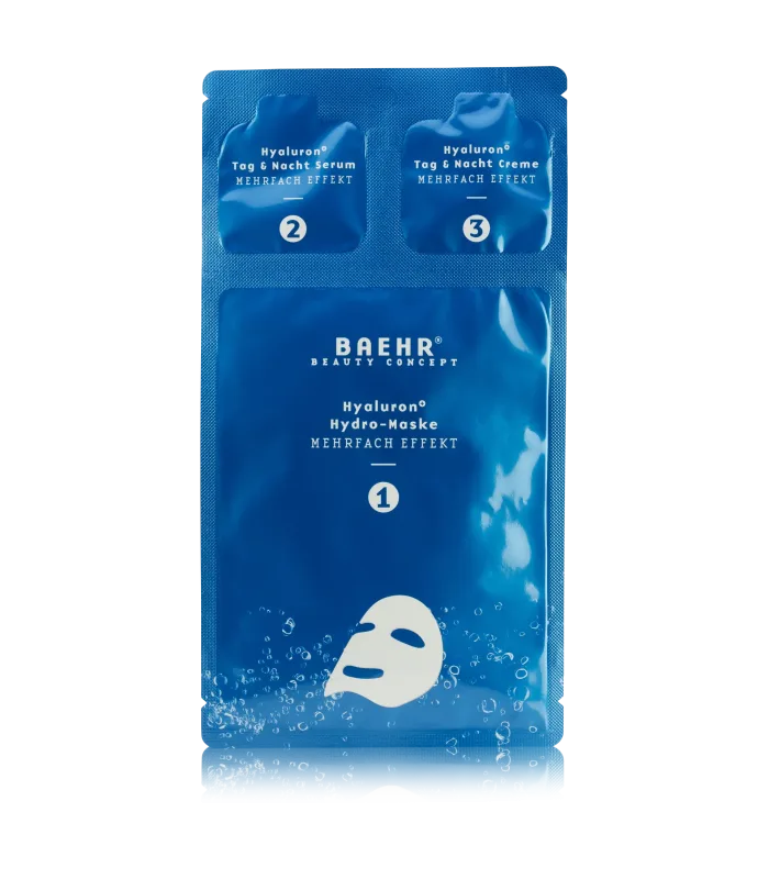 Hyaluron+ Hydration Sachet Set — Зволожуючий набір-саші: маска, гіалуронова сироватка та крем