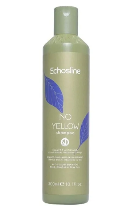 Шампунь для волосся Echosline No Yellow Shampoo проти жовтизни 300 мл