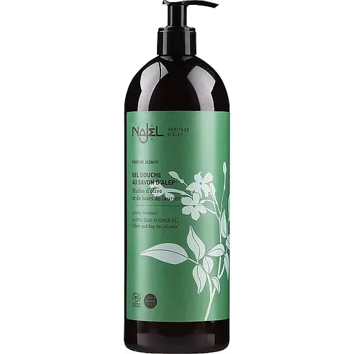 Алеппський гель для душу Najel Aleppo Soap Shower Gel Jasmine Fragrance з жасміном 500 мл