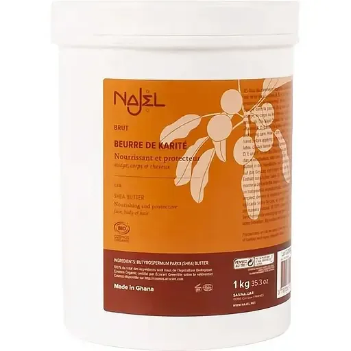 Масло ши для тіла, обличчя та волосся Najel Shea Butter Nourishing and protective 1 кг