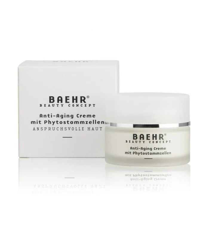 Anti-Aging Creme mit Phytostammzellen — Антивозрастной крем с фитоствольными клетками