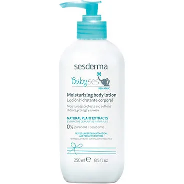 Дитячий лосьйон для тіла зволожуючий для чутливої шкіри SesDerma Babyses Body Lotion