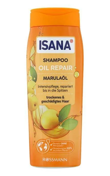 Шампунь для волосся Isana Hair Oil Repair з олією марули 300 мл