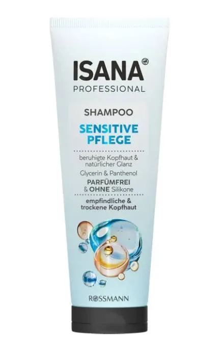 Шампунь для волосся Isana Professional для чутливої шкіри 250 мл