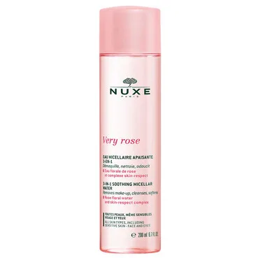 Мицелярна вода для обличчя та очей заспокійлива 3 в 1Nuxe Very Rose 3 in 1 Soothing Micellar Water