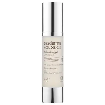 Крем-гель антивіковий для жирної шкіри SesDerma Acglicolic 20 Moisturizing