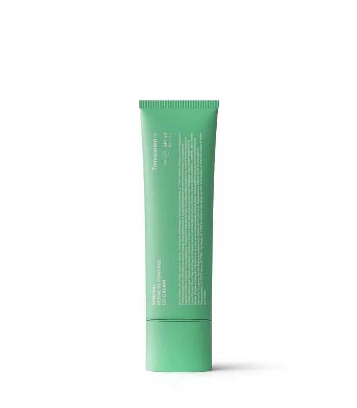 Mineral Redness Control CC Cream - Мінеральний сонцезахисний CC-крем з зеленим відтінком