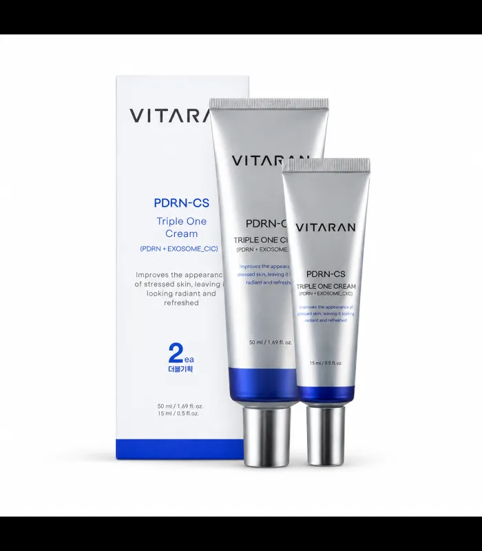 Vitaran CS-PDRN Triple One Cream - Набір регенерувального крему для обличчя