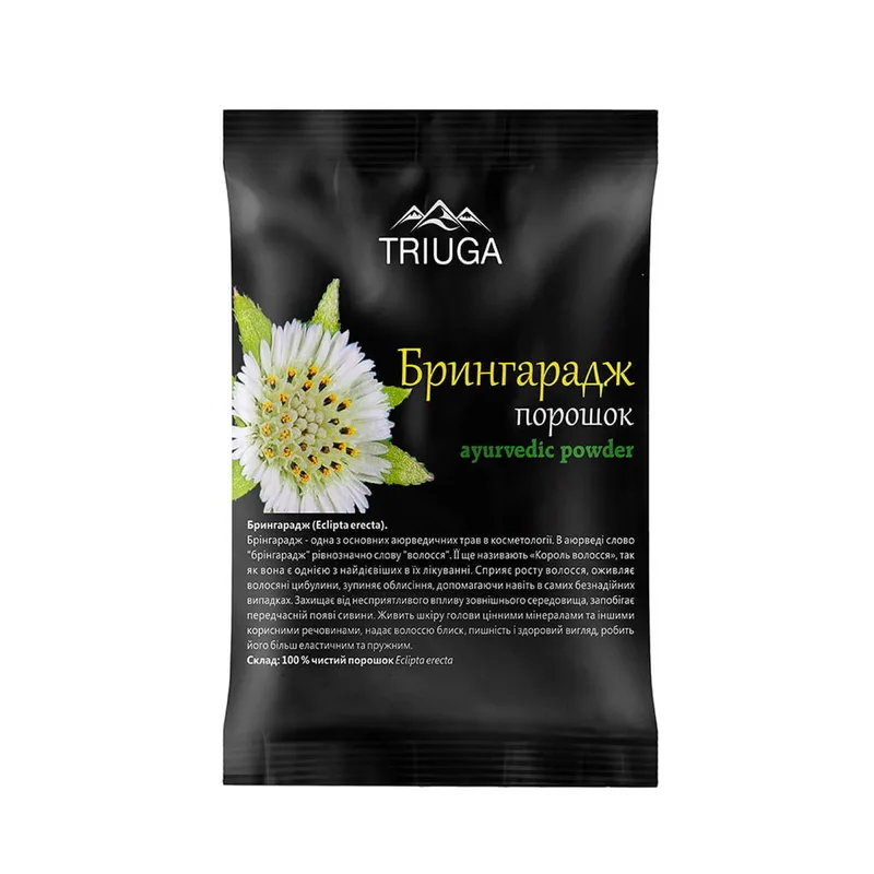Порошок аюрведичний TRIUGA (Тріюга) Брінгарадж 50 г