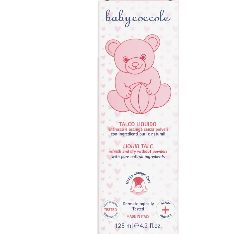 Присипка рідка BABYCOCCOLE (Бейбікоколе) Liquid Talc з кукурузним крохмалом 125 мл