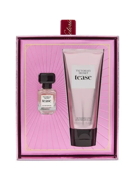 Tease - Подарунковий набір ( парфумована вода та лосьйон) 2-Piece Mini Eau de Parfum & Lotion Gift Set Victoria's Secret (379336437)