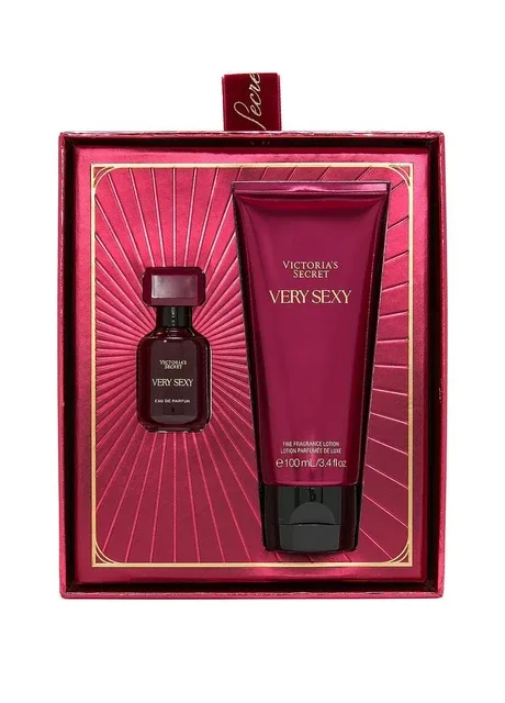 Very Sexy - Подарунковий набір ( парфумована вода та лосьйон) 2-Piece Mini Eau de Parfum & Lotion Gift Set Victoria's Secret (373427847)