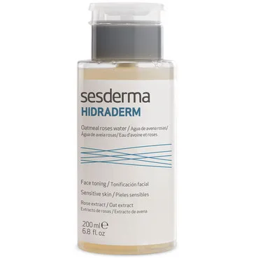 Тонік з екстрактами вівса і троянд для чутливої шкіри обличчя SesDerma Hidraderm Agua De Avena-Rosas