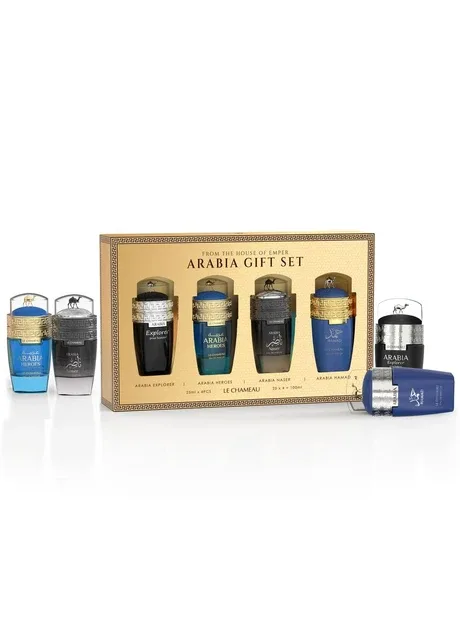 Arabia Gift Set (Arabia Explorer, Arabia Heros, Arabia Naser, Arabia Hamad) - 4 x 25 мл Le Chameau (381768470)