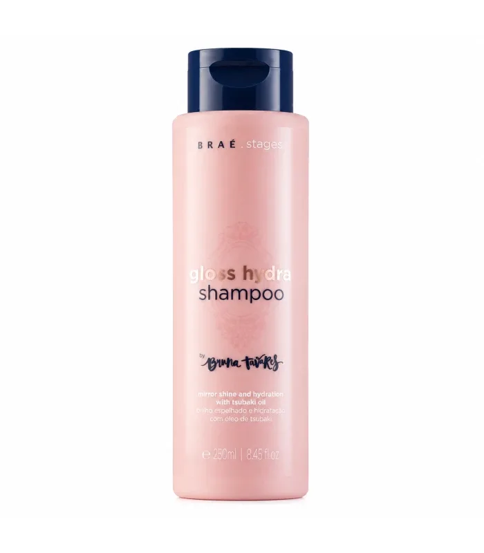 Stages Gloss Hydra by Bruna Tavares Shampoo - Шампунь для зволоження та блиску волосся