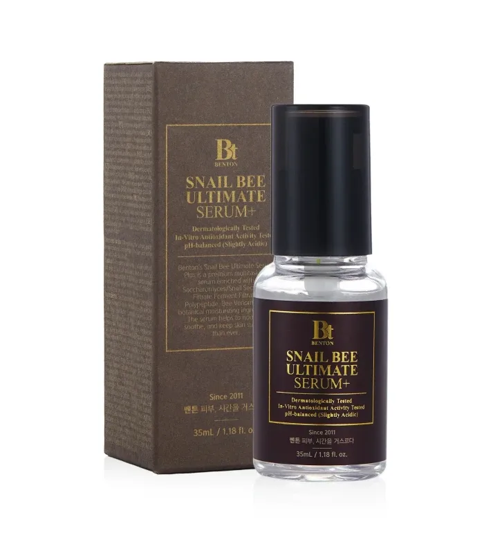 Snail Bee Ultimate Serum Plus - Інтенсивна сироватка з муцином равлика та бджолиною отрутою