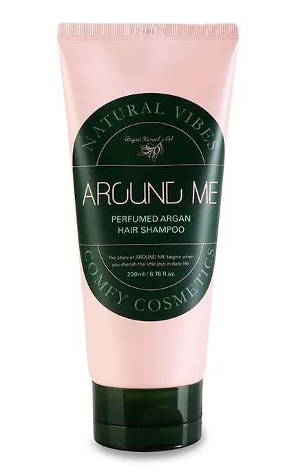 Шампунь для волосся парфумований Around me Argan Kernel Oil 200 мл