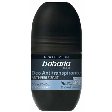 Дезодорант роликовий для чоловіків Babaria Men Roll-On Anti-Perspirant