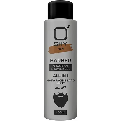 Шампунь-гель для душу O'shy Men Barber All in 1, 400 мл