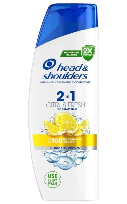 Шампунь проти лупи Head & Shoulders Цитрус 2-в-1, 330 мл