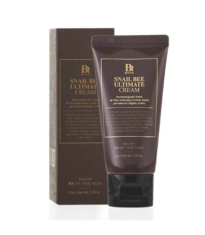 Snail Bee Ultimate Cream - Крем з ферментованим муцином равлика та бджолиною отрутою