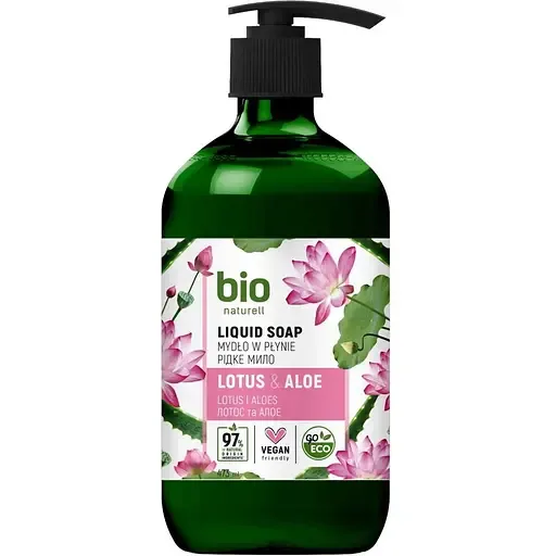 Рідке мило Bio Naturell Lotus & Aloe 473 мл
