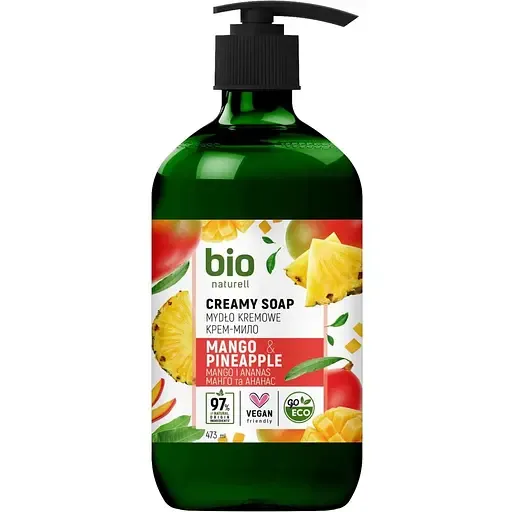 Крем-мило Bio Naturell Mango & Pineapple 473 мл