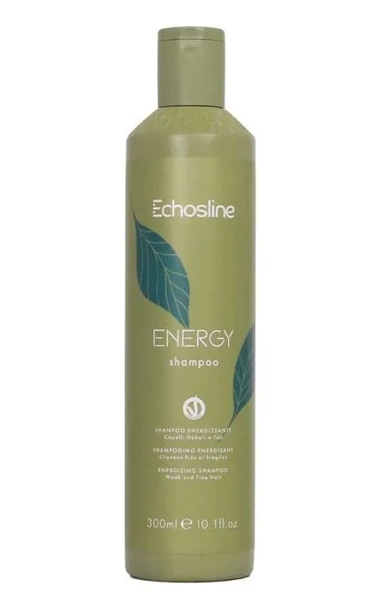 Шампунь для тонкого та слабкого волосся Echosline Energy Shampoo 300 мл