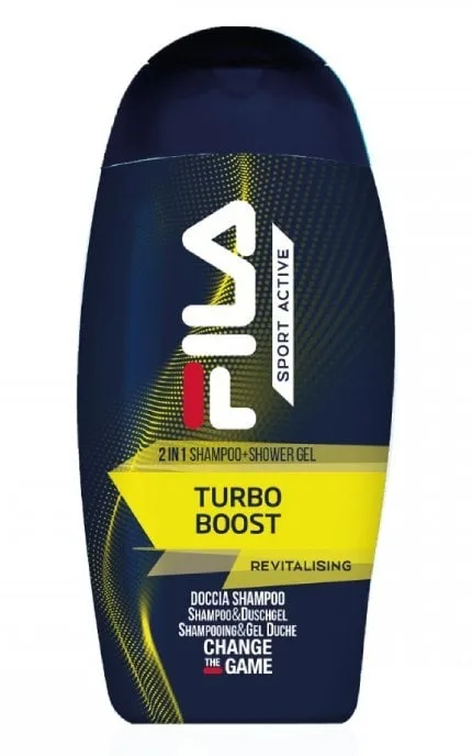 Шампунь-гель для душу Fila Sport Active Turbo Boost Парфумований 250 мл