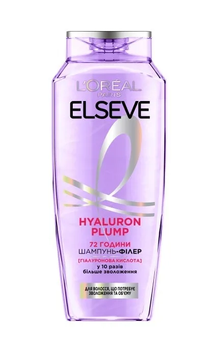 Шампунь-філер для зволоження волосся L`Oreal Paris Elseve Hyaluron Plump 250 мл