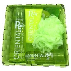 Набір "Грушевий кошик" Mades Cosmetics Body Resort Kit (shm/250ml + sh/gel/100ml + h/cr/100ml + soap/50g + sponge)